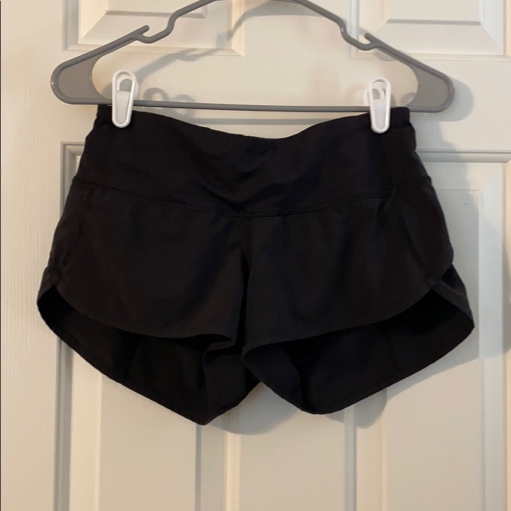 Black Lululemon shorts